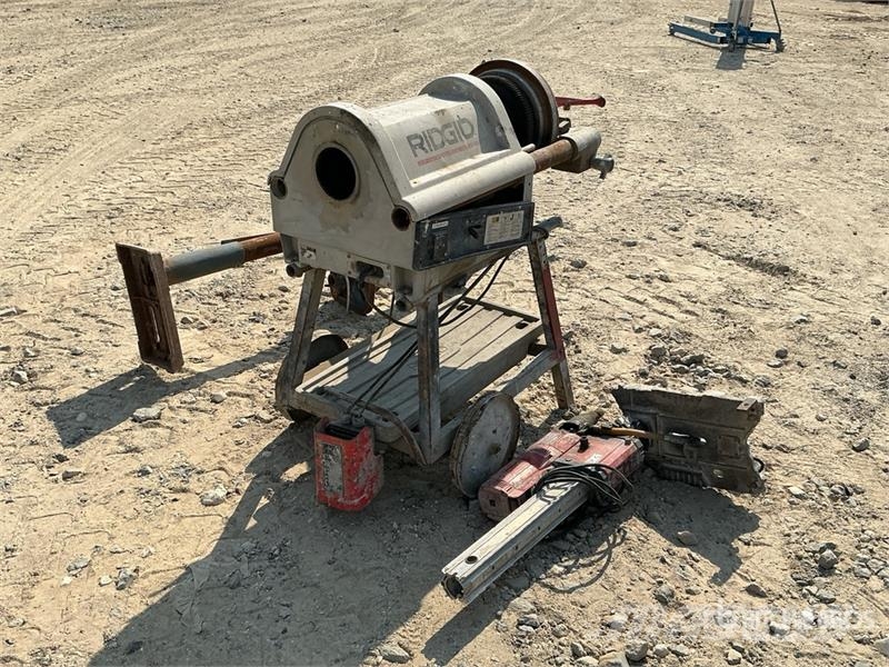 Threading Machine w/ Radial Arm Drill مكونات أخرى