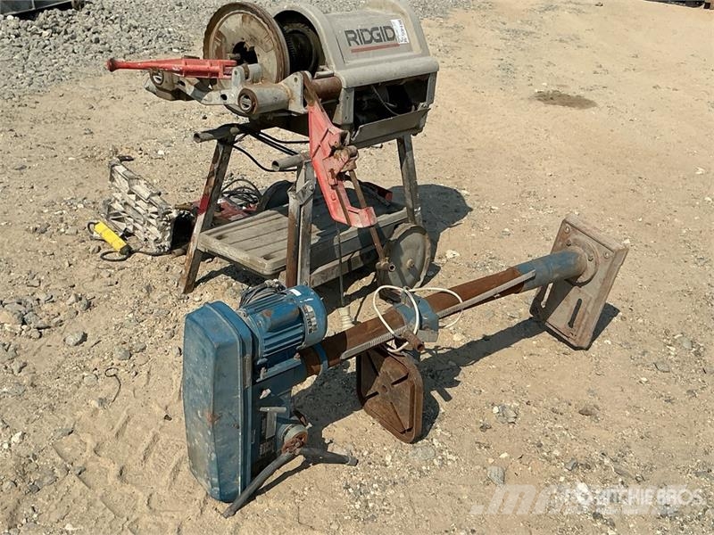 Threading Machine w/ Radial Arm Drill مكونات أخرى