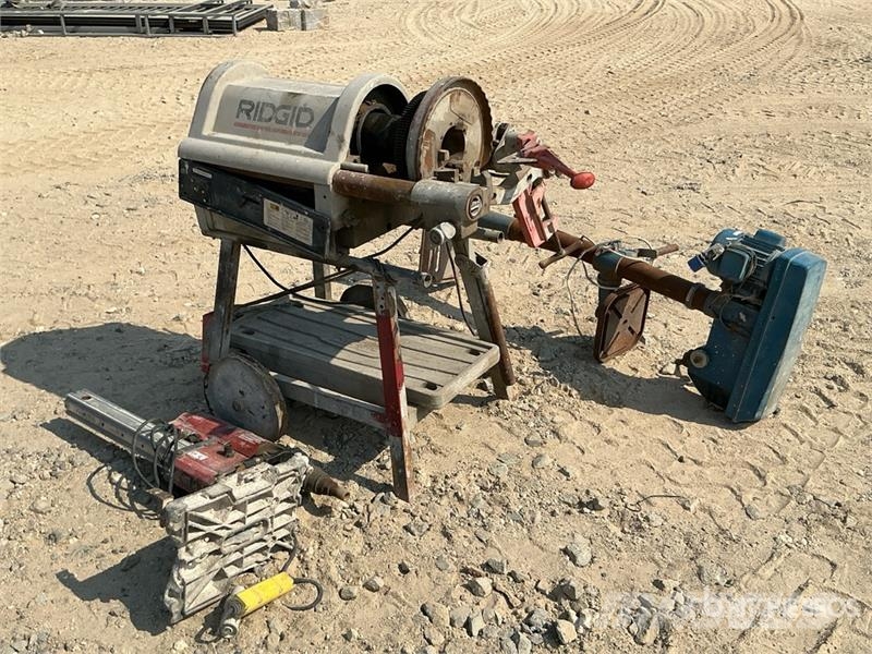Threading Machine w/ Radial Arm Drill مكونات أخرى