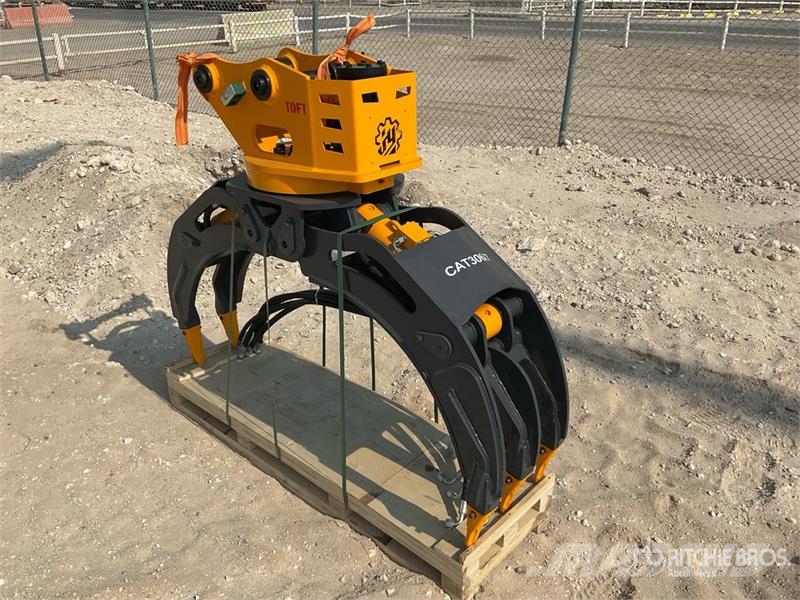  TOFT 04G Rotating Excavator Grapple - Fits 4 - 8 t خطاطيف