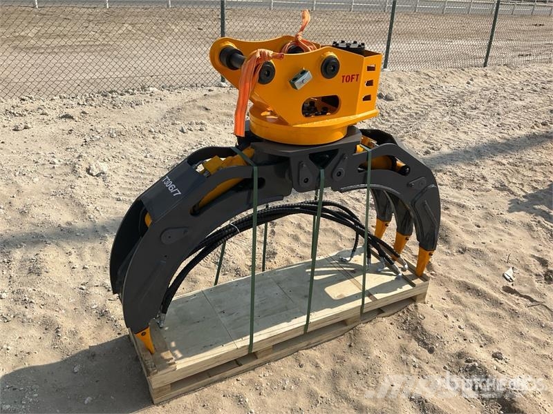  TOFT 04G Rotating Excavator Grapple - Fits 4 - 8 t خطاطيف