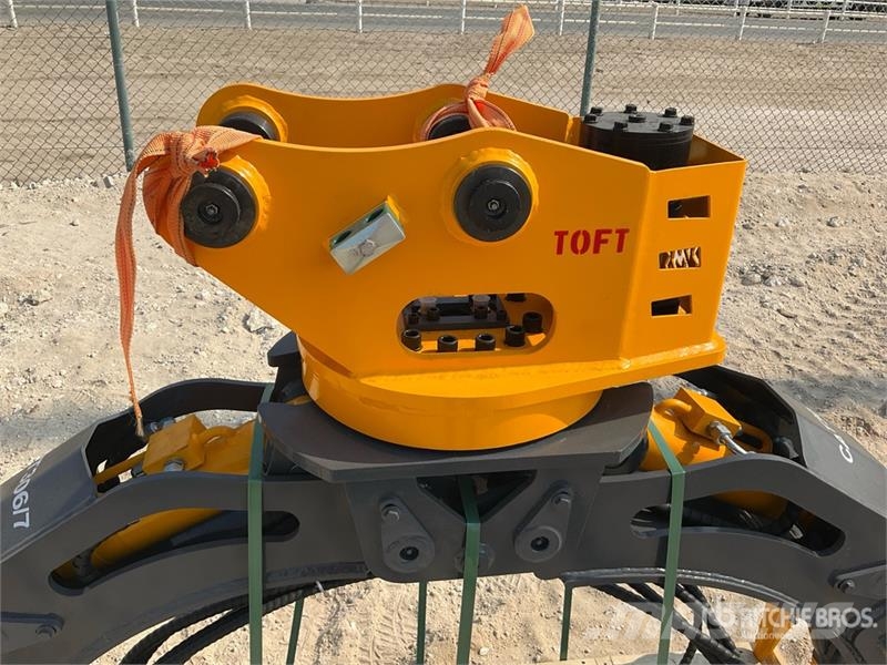  TOFT 04G Rotating Excavator Grapple - Fits 4 - 8 t خطاطيف