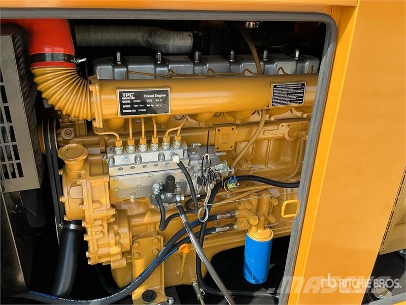 TPC 7000 175 kVA Skid-Mounted Generator Set (Unuse Dīzeļģeneratori