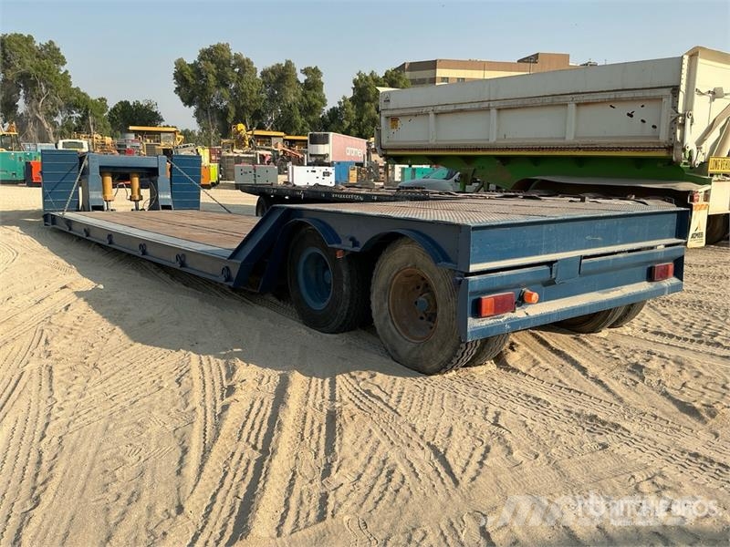 Transquip T/A Removable Gooseneck Lowboy Trailer Dieplader