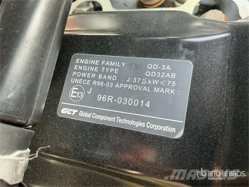 UniCarriers YG1F2A30U 3 ton Forklift (Unused) Інше