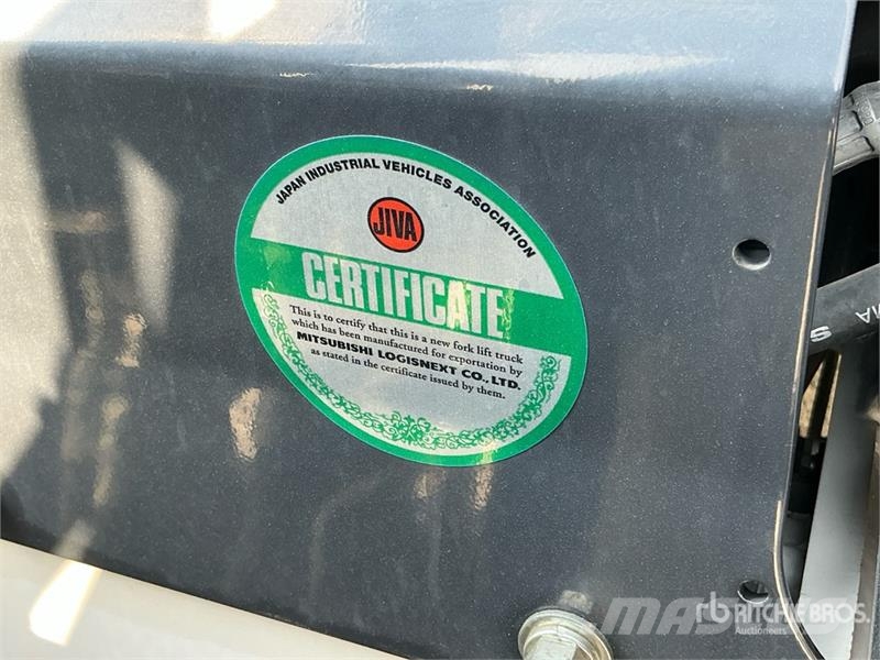 UniCarriers YG1F2A30U 3 ton Forklift (Unused) Інше