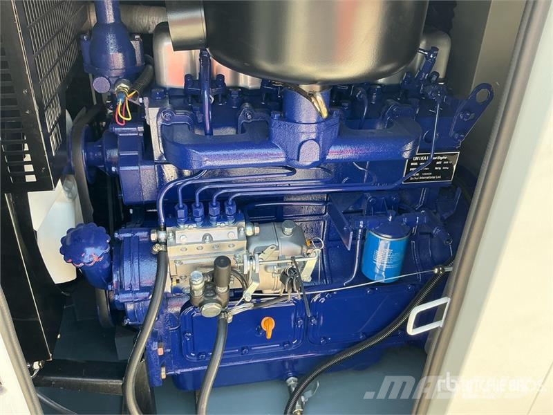  Unikai UK90E 90 kVA Skid-Mounted Generator Set (Un مولدات ديزل