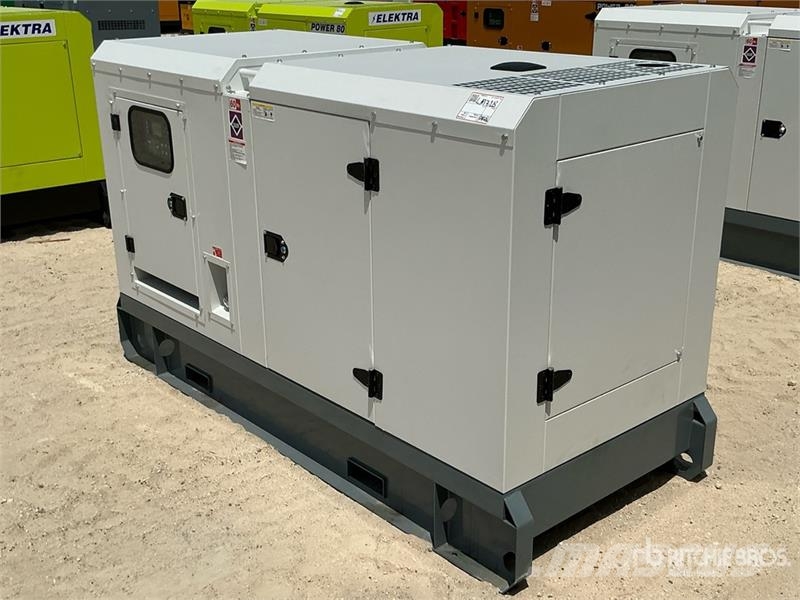  Unikai UK90E 90 kVA Skid-Mounted Generator Set (Un مولدات ديزل