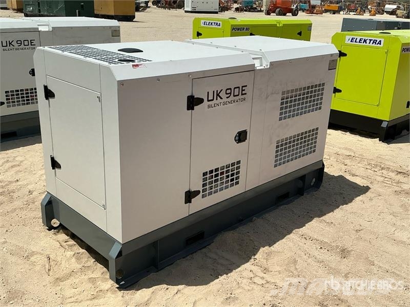  Unikai UK90E 90 kVA Skid-Mounted Generator Set (Un مولدات ديزل