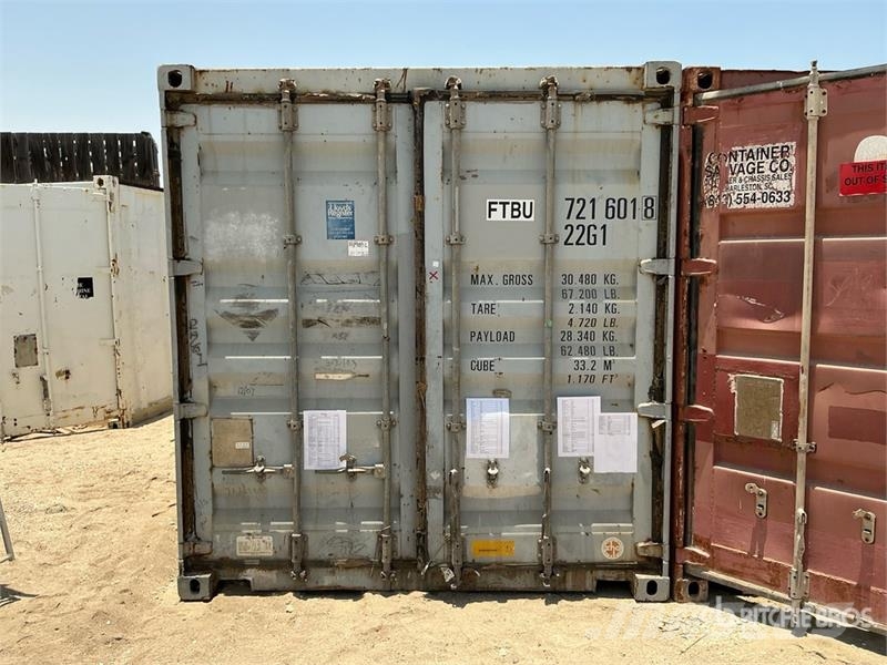  Unused Furniture w/ 2007 20 Ft Storage Container Storage containers