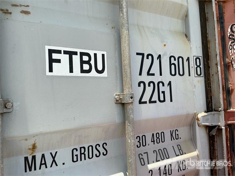  Unused Furniture w/ 2007 20 Ft Storage Container Storage containers