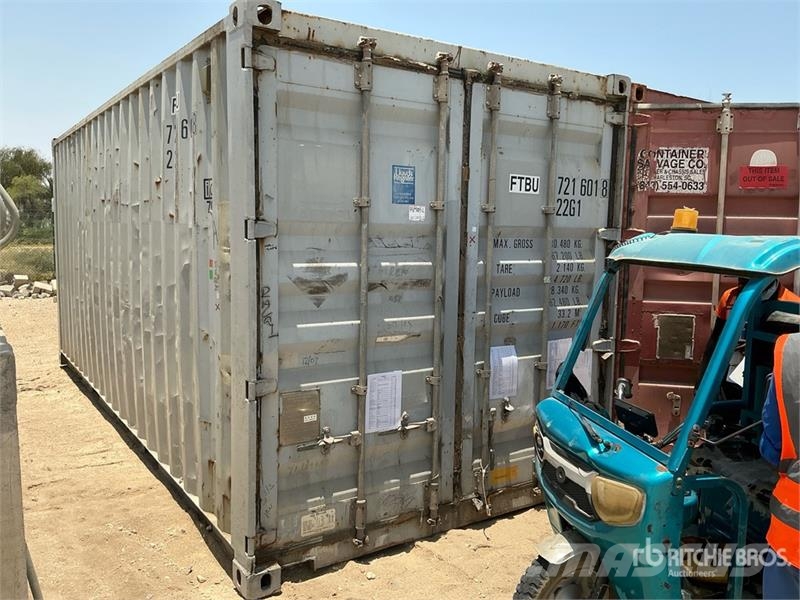  Unused Furniture w/ 2007 20 Ft Storage Container Storage containers