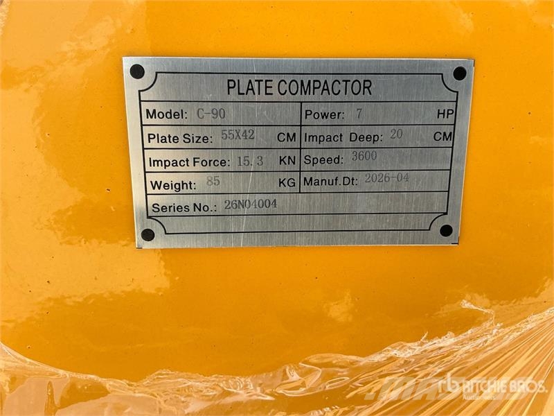  Vibratory Plate Compactor (Unused) دكاكات أفقية