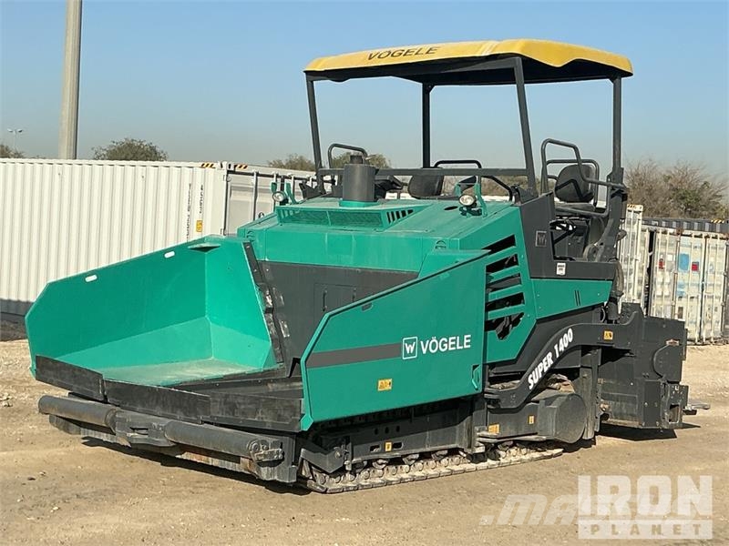 Vögele Super 1400 Track Asphalt Paver Asphalt pavers