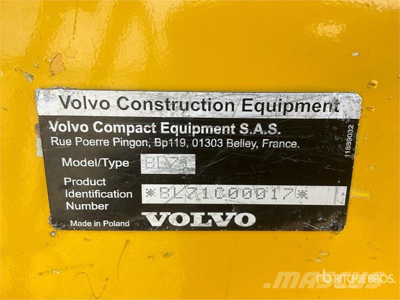 Volvo BL71 Baggerlader