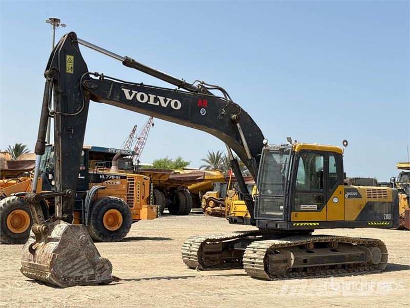 Volvo EC210D Tracked Excavator Гусеничні екскаватори