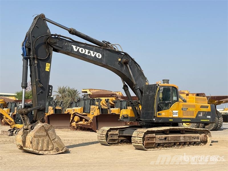 Volvo EC480DL Tracked Excavator Roomikekskavaatorid