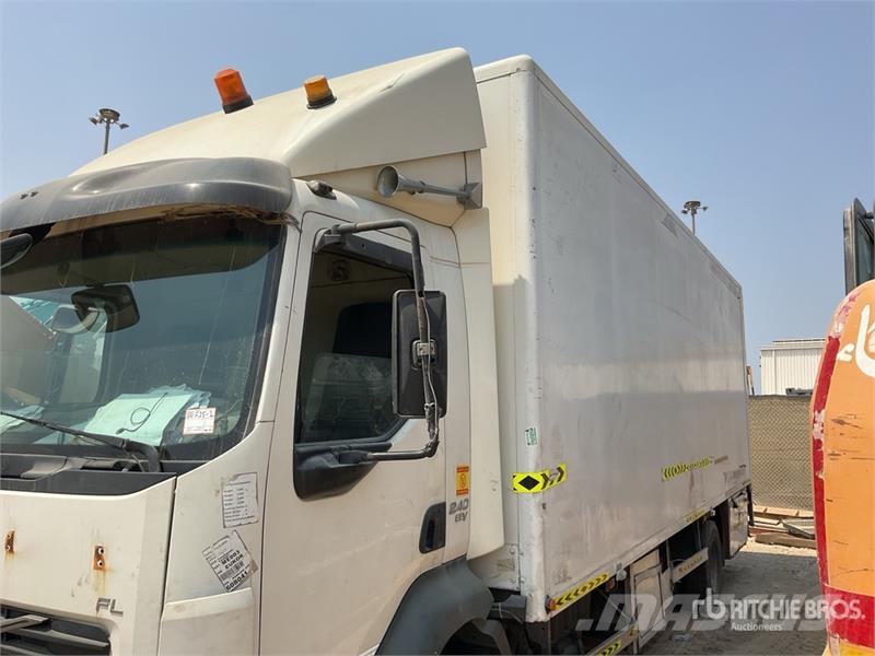 Volvo FL240 4x2 Cargo Van Truck شاحنات ذات هيكل صندوقي