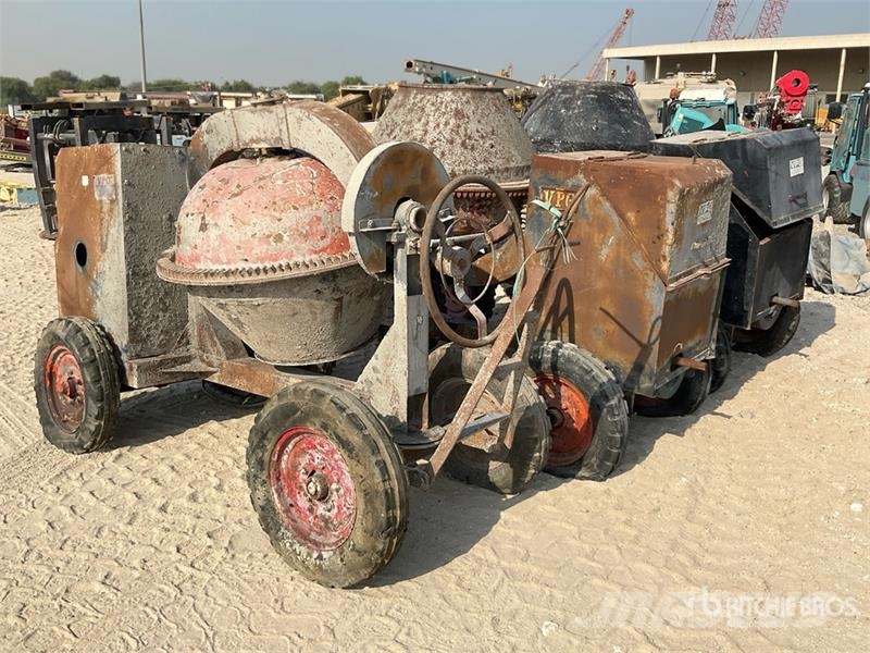 VPG Quantity of (3) Portable Concrete Mixer Beton keverők