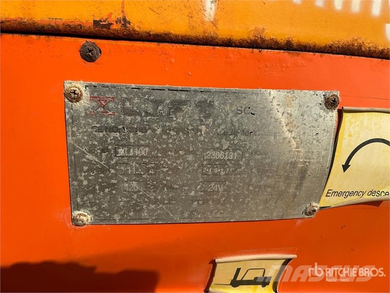 X Lift L1100 Electric Scissor Lift Käärtõstukid