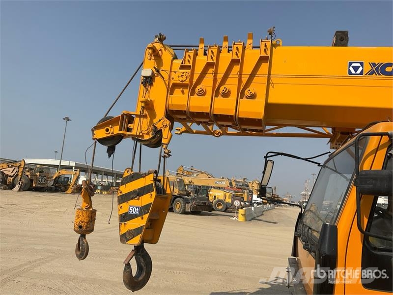 XCMG 6x4 Hydraulic Truck Crane Lánctalpas daruk