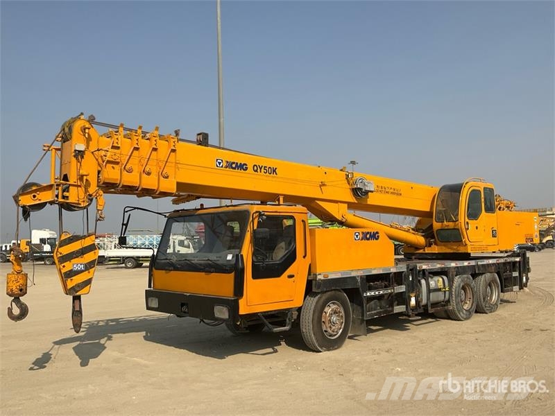 XCMG 6x4 Hydraulic Truck Crane Lánctalpas daruk
