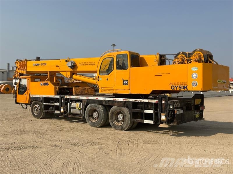 XCMG 6x4 Hydraulic Truck Crane Lánctalpas daruk