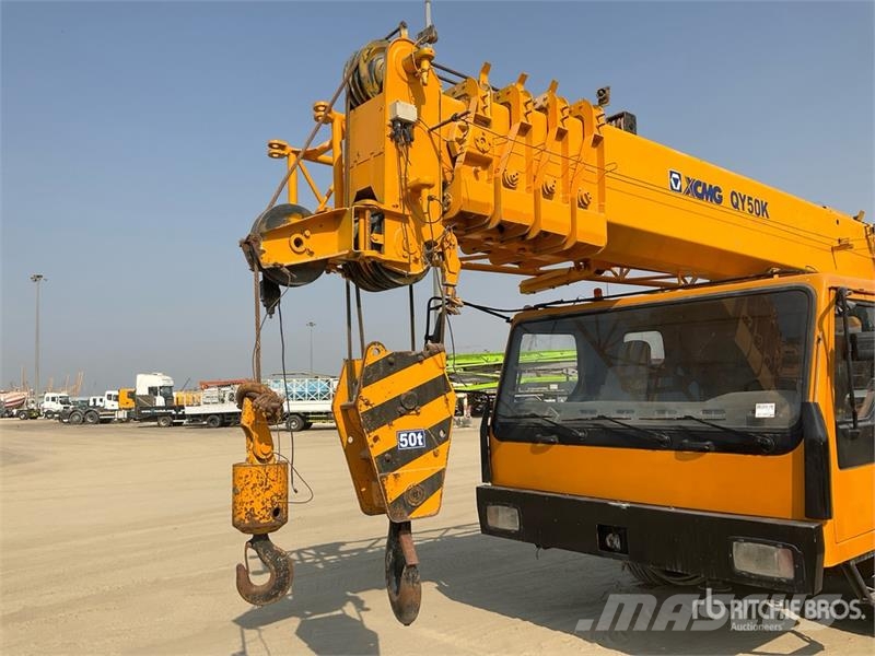 XCMG 6x4 Hydraulic Truck Crane Lánctalpas daruk