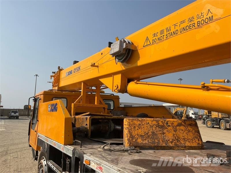 XCMG 6x4 Hydraulic Truck Crane Lánctalpas daruk