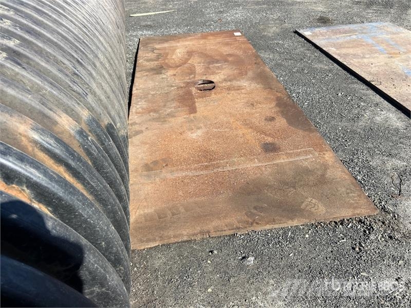  1 In x 4 Ft x 0 Ft Steel Road Plate Outros Florestal