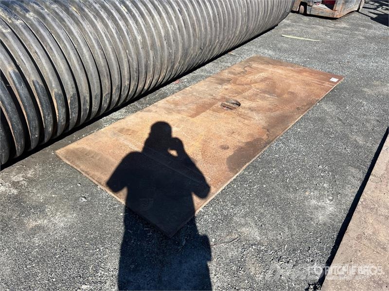  1 In x 4 Ft x 0 Ft Steel Road Plate Outros Florestal