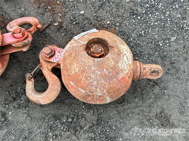 12 ton Overhaul Ball Pacēlāju/krānu aprīkojums