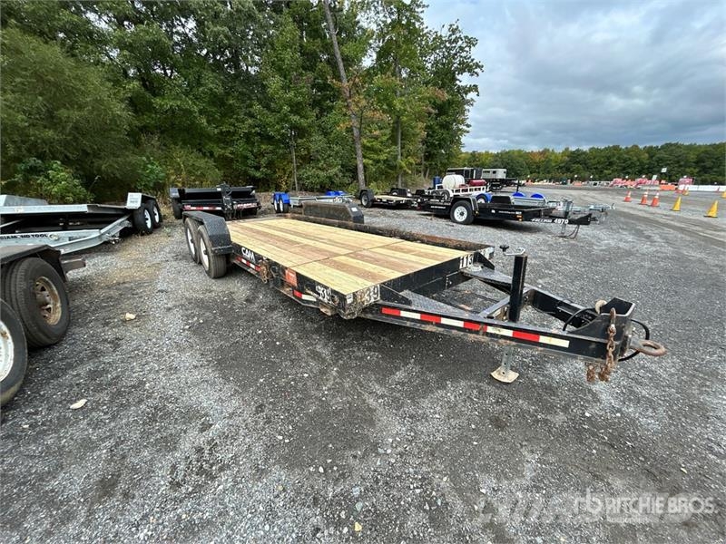  18 ft T/A Tilt Deck Trailer Low loaders