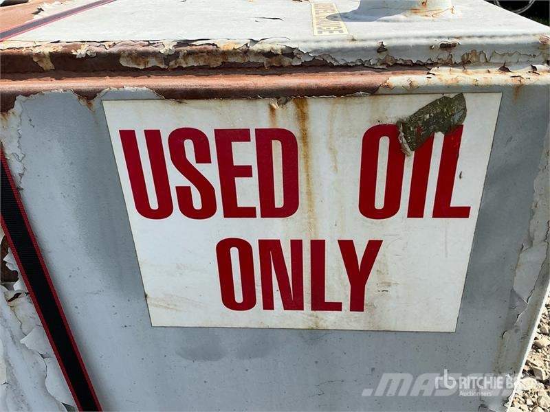 180 gal Skid Mounted Steel Used oil Tank Kütusemahutid