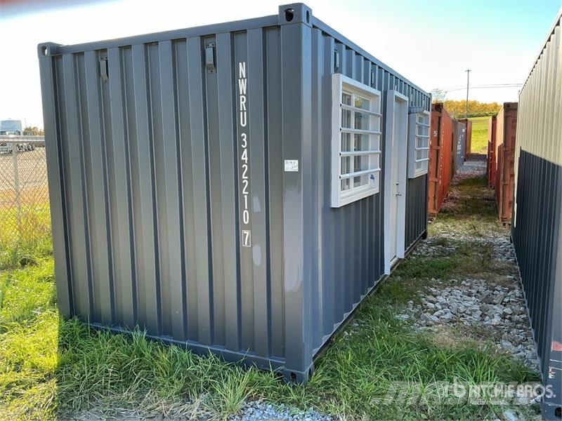  20 ft  ft x 8 ft Skid-Mounted Mobile Office Storag Контейнеры для хранения