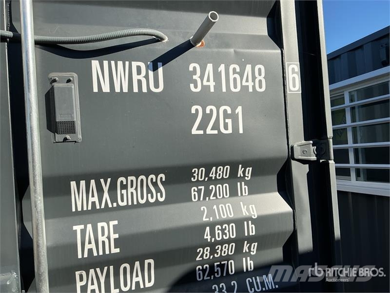  20 ft  ft x 8 ft Skid-Mounted Mobile Office Storag Контейнеры для хранения