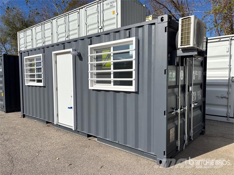 20 ft Mobile Office W/Mini Split System Storage Co Kontejneri za skladištenje