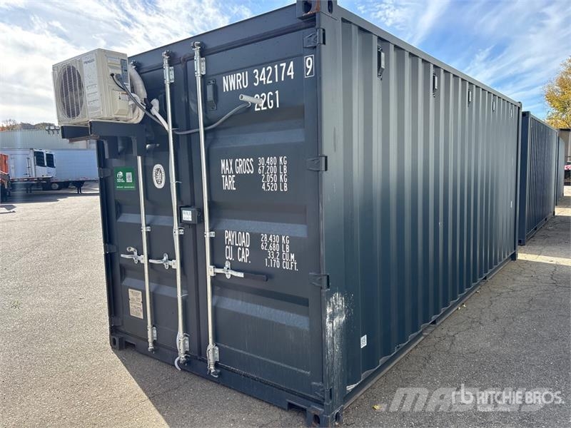 20 ft Mobile Office W/Mini Split System Storage Co Kontejneri za skladištenje