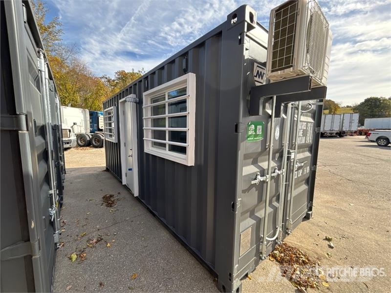  20 ft Mobile Office W/Mini Split System Storage Co 儲存用貨櫃