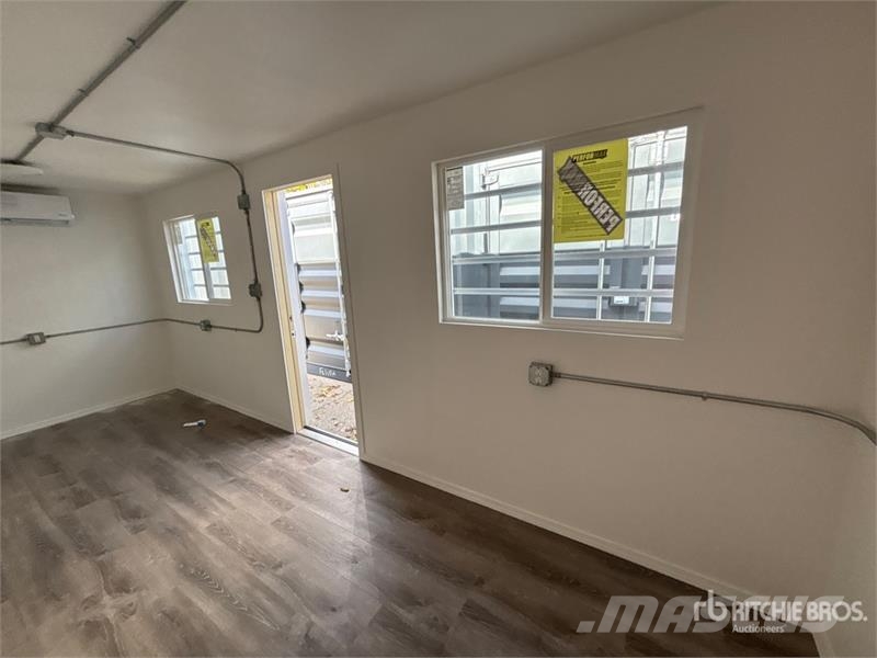  20 ft Mobile Office W/Mini Split System Storage Co 儲存用貨櫃