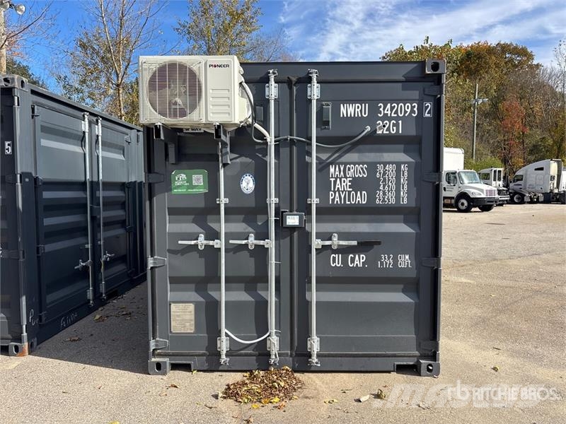  20 ft Mobile Office W/Mini Split System Storage Co 儲存用貨櫃