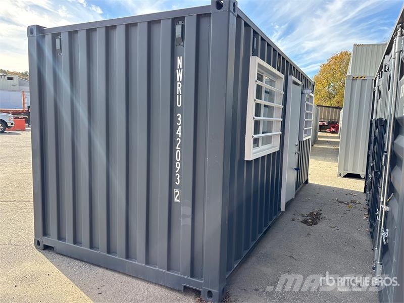  20 ft Mobile Office W/Mini Split System Storage Co 儲存用貨櫃