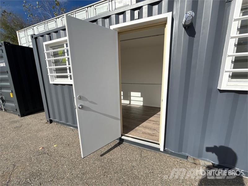 20 ft Mobile Office W/Mini Split System Storage Co Kontejneri za skladištenje