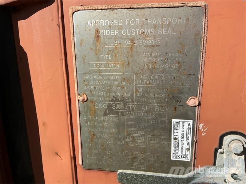 20 ft Standard Storage Container Lagerbehälter