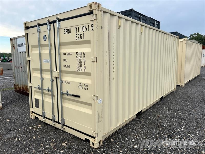 20 ft Standard Storage Container (Unused) Varastokontit