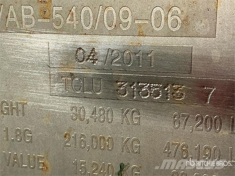 20 ft Standard Storage Container Kontejnerji za skladiščenje