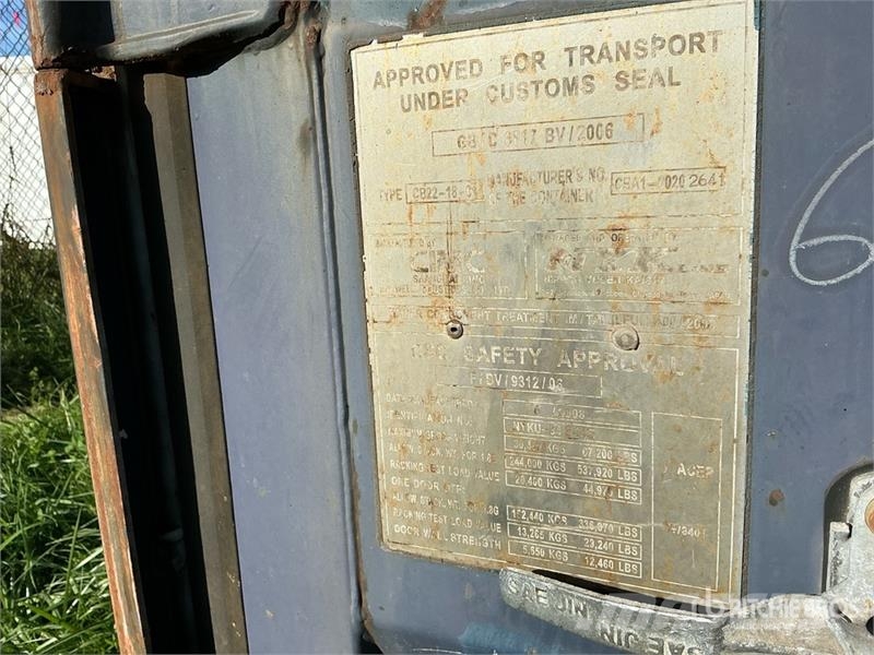  20 ft Standard Storage Container Kontejnerji za skladiščenje