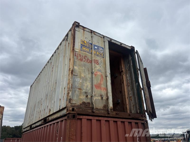  20 ft Standard Storage Container Uzglabāšanas konteineri