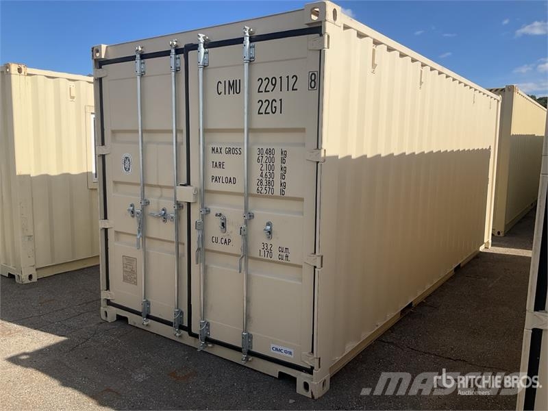 20 ft Standard Storage Container Varastokontit