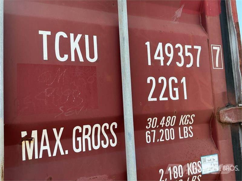 20 ft Standard Storage Container Varastokontit